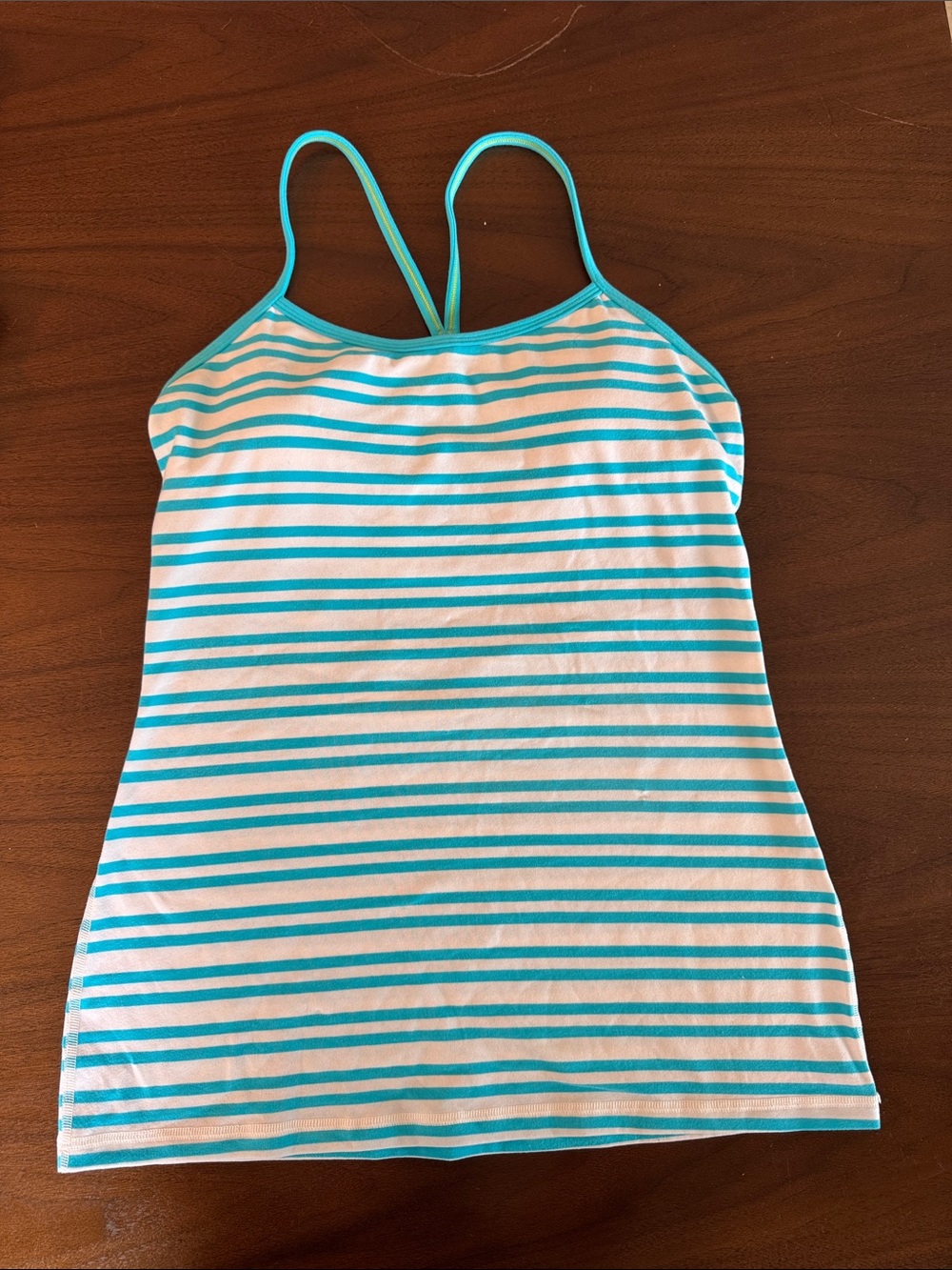 Lululemon flow y tank, barely worn, just old!